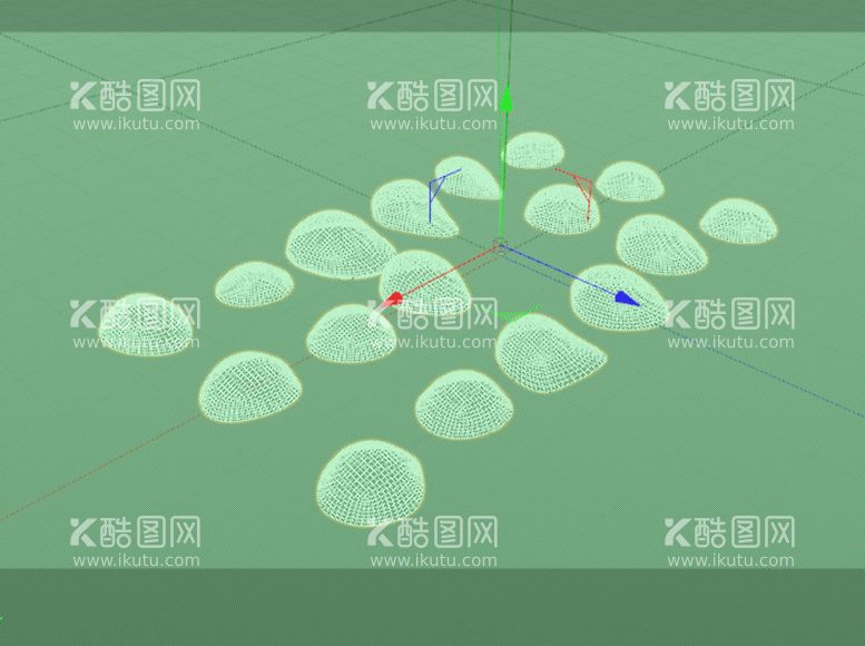 编号：42069611141941203392【酷图网】源文件下载-C4D模型水滴水珠露珠