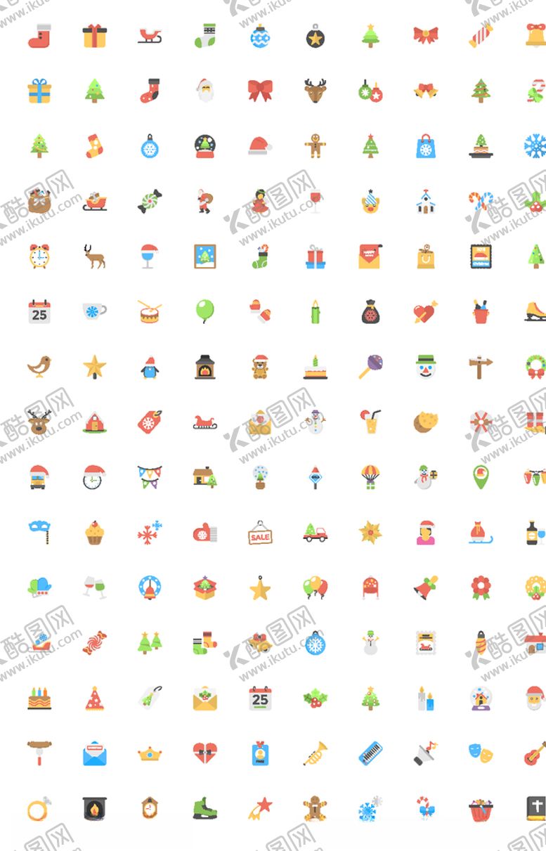 编号：53722207132314167294【酷图网】源文件下载-创意矢量精细化彩色图标元素