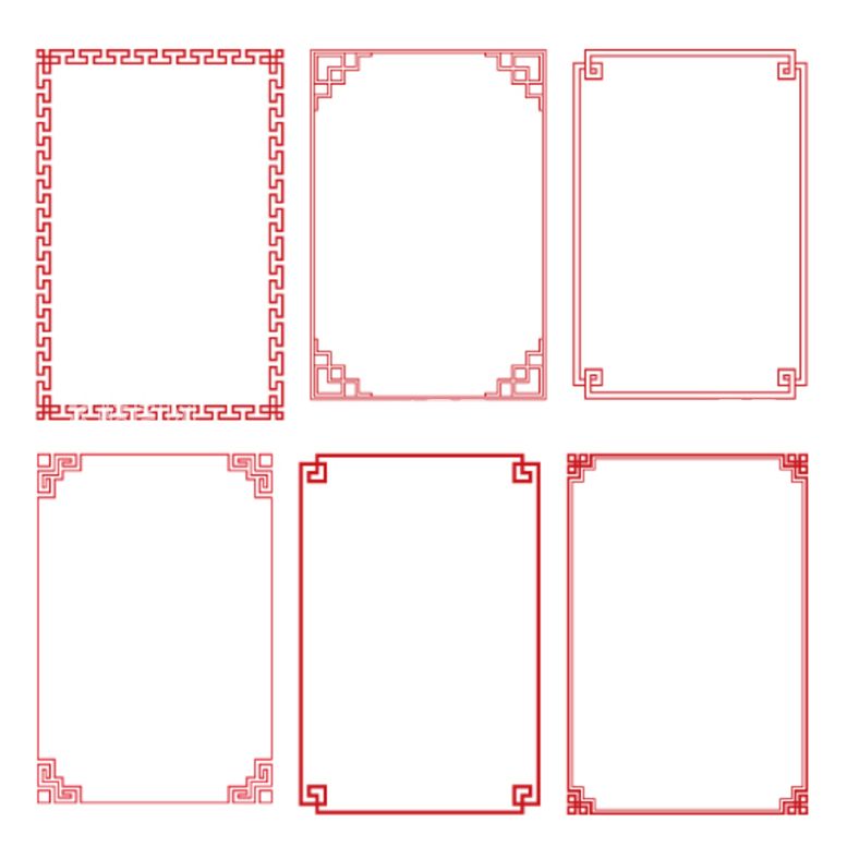 编号：27830609140823176572【酷图网】源文件下载-边框中国式中国风
