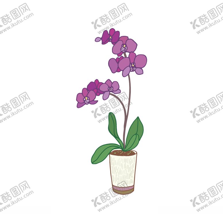 编号：20489010300136558065【酷图网】源文件下载-植物手绘