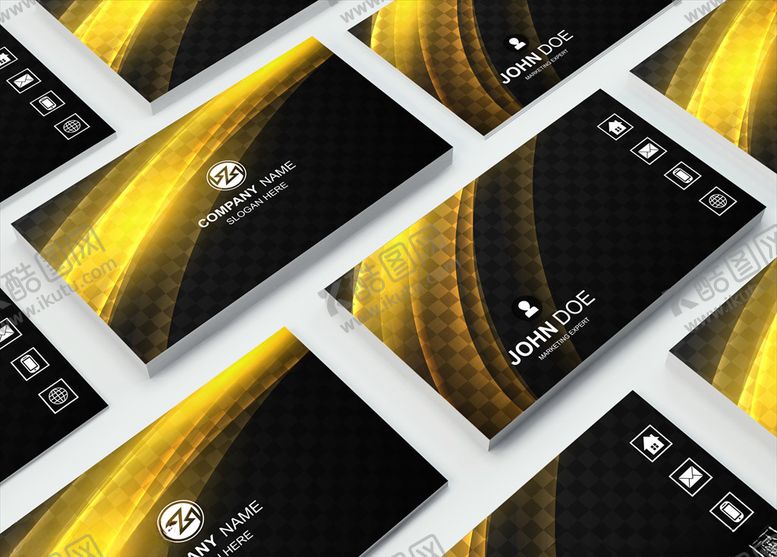 编号：39040109230118578033【酷图网】源文件下载-矢量名片模板