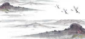 水墨山水素材
