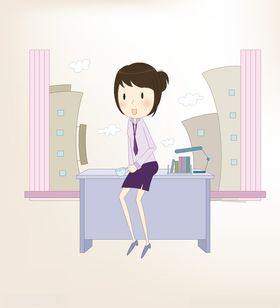 商务人物漫画动画动漫壁纸