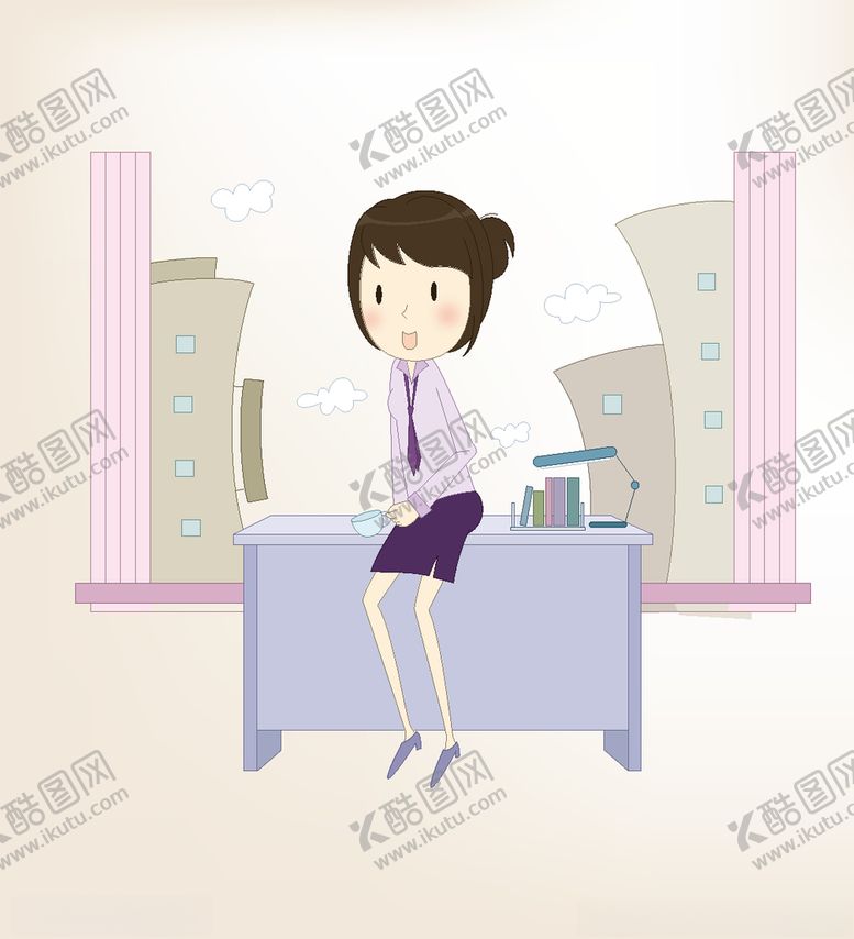 编号：11424407041631163582【酷图网】源文件下载-商务人物漫画动画动漫壁纸