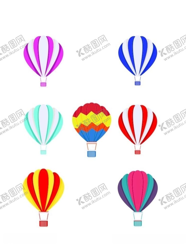 编号：71732010060816531674【酷图网】源文件下载-卡通热气球