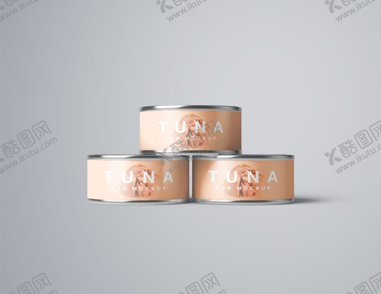 编号：73090409201004454683【酷图网】源文件下载-金属罐头包装样机
