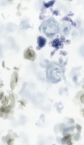 水彩花