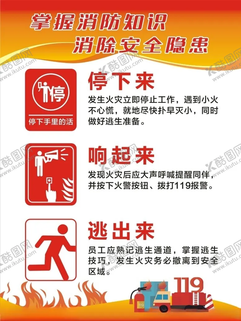 编号：39173002100648402568【酷图网】源文件下载-企业消防安全知识宣传