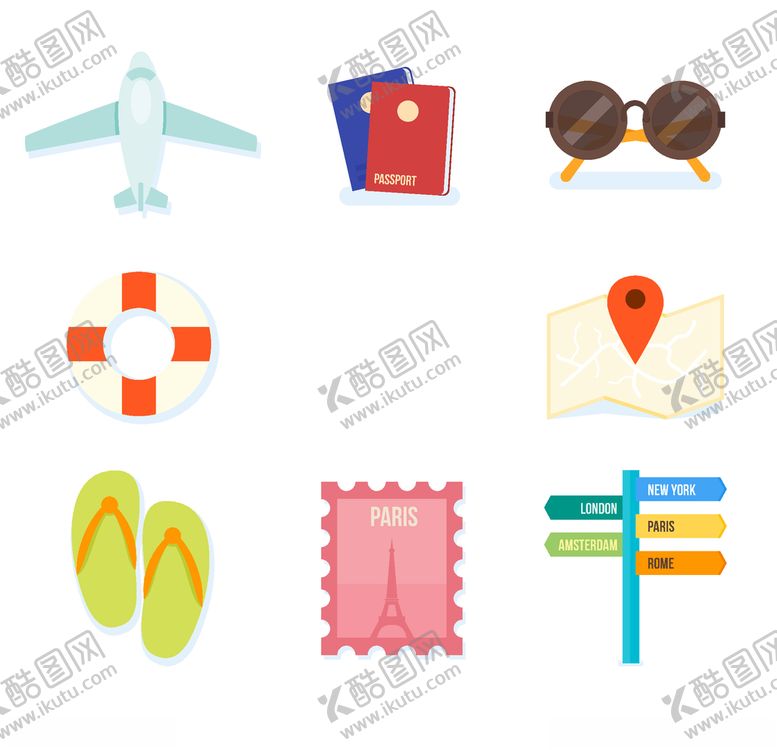 编号：63888509260035187938【酷图网】源文件下载-旅行元素