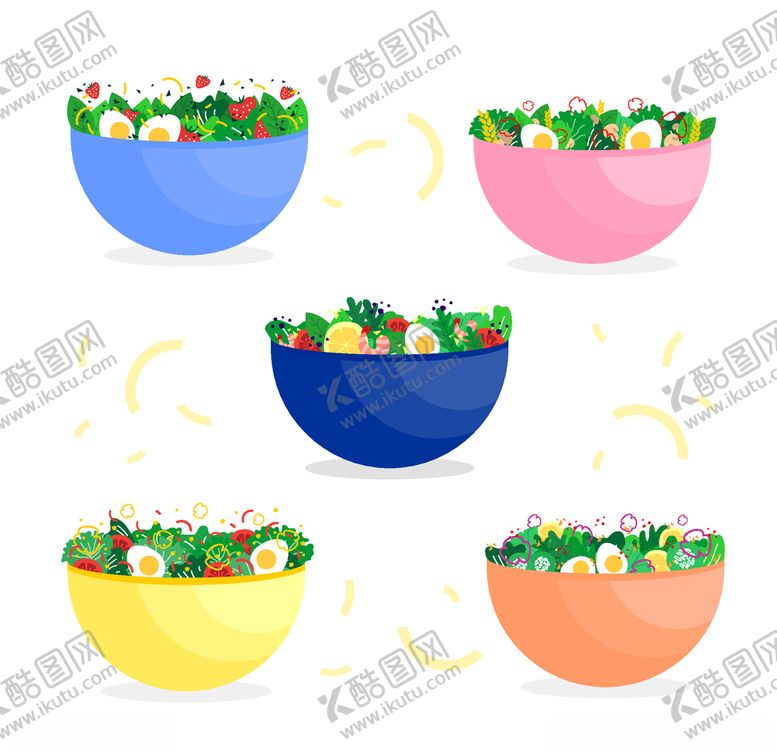 编号：97300610220200394674【酷图网】源文件下载-矢量厨房蔬菜食品素材