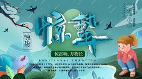 惊蛰展板