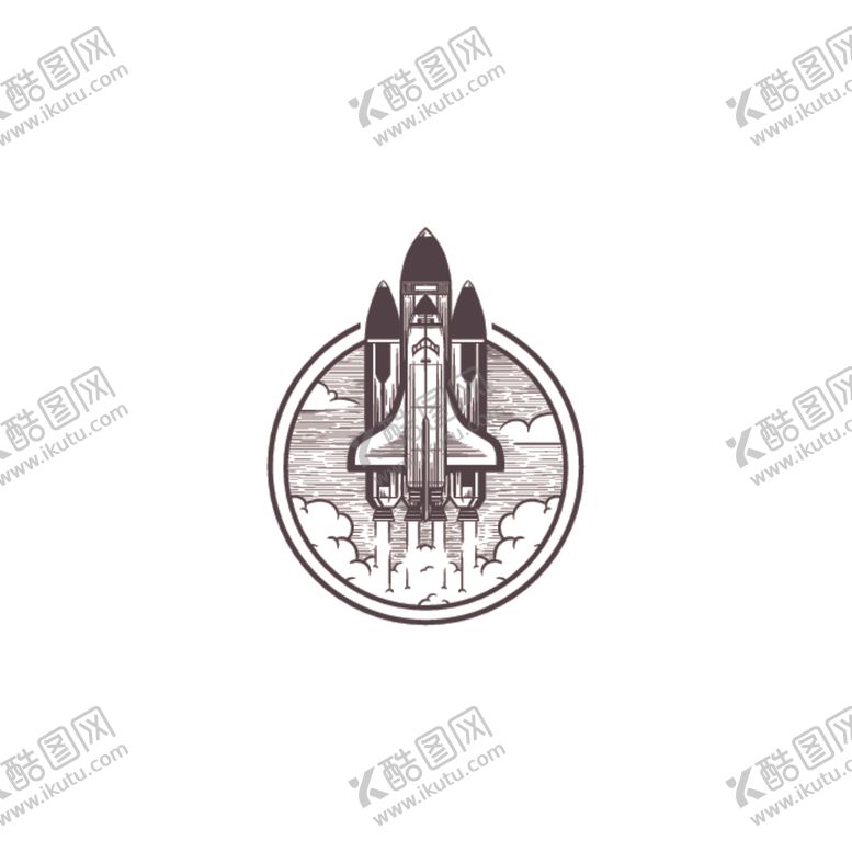 编号：31341810041430245760【酷图网】源文件下载-火箭标志