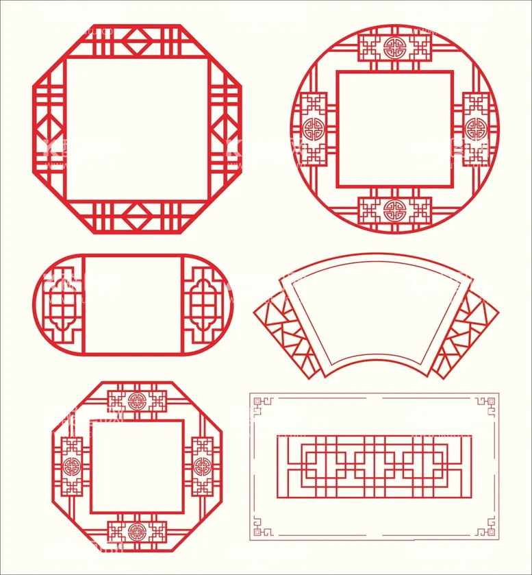 编号：26058912021637187840【酷图网】源文件下载-中国风边框