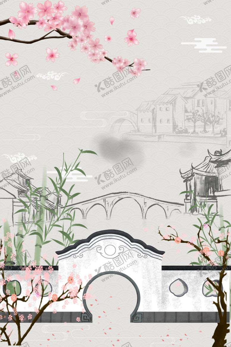编号：22094006240827079076【酷图网】源文件下载-中式背景墙中式背景素材背景