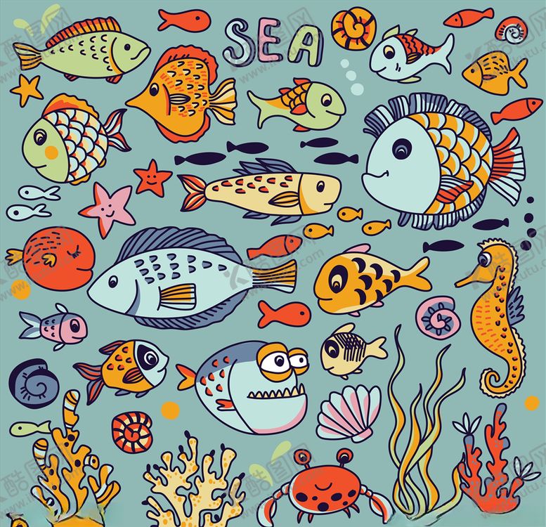 编号：69808206301853394111【酷图网】源文件下载-海洋动物