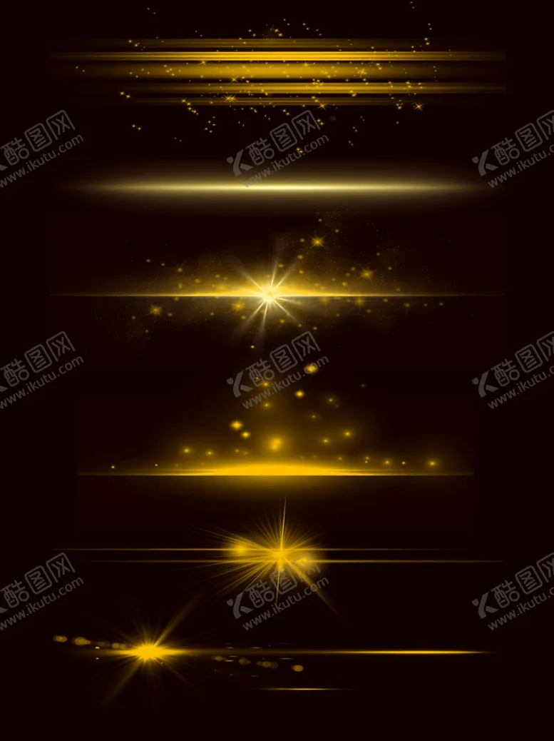 编号：91819703061918005184【酷图网】源文件下载-发光金色透明光