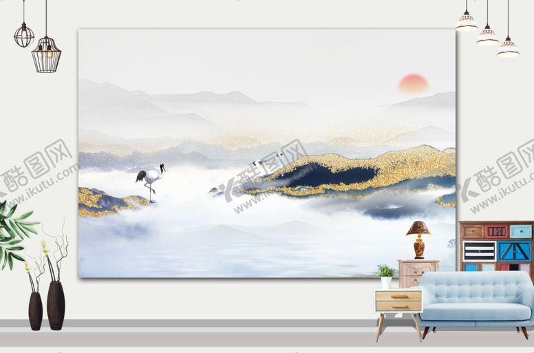 编号：44647401261403118716【酷图网】源文件下载-山水画 