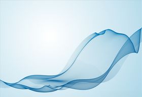 大气蓝色曲线封面