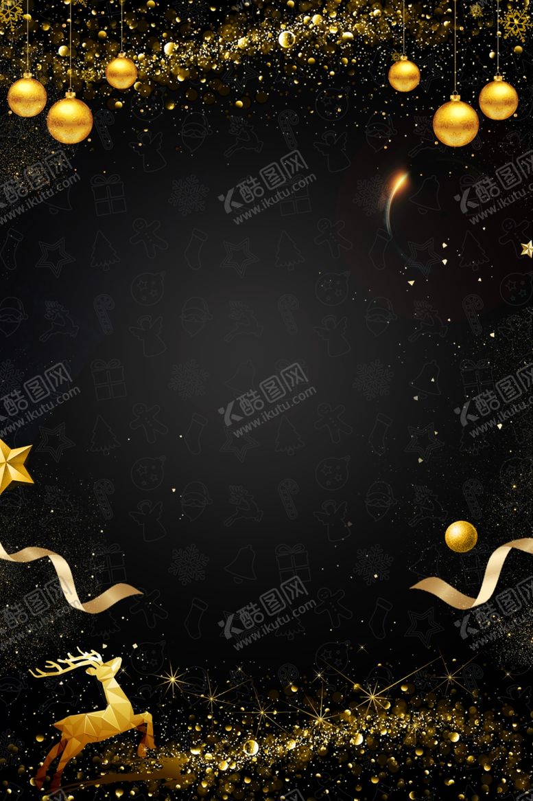 编号：82047409281204072513【酷图网】源文件下载-黑金海报背景