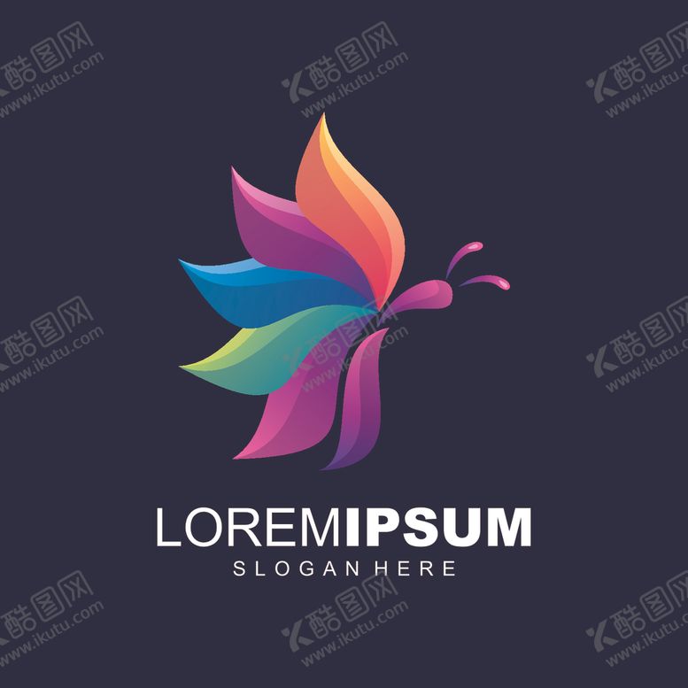 编号：71502807031313027009【酷图网】源文件下载-蝴蝶logo