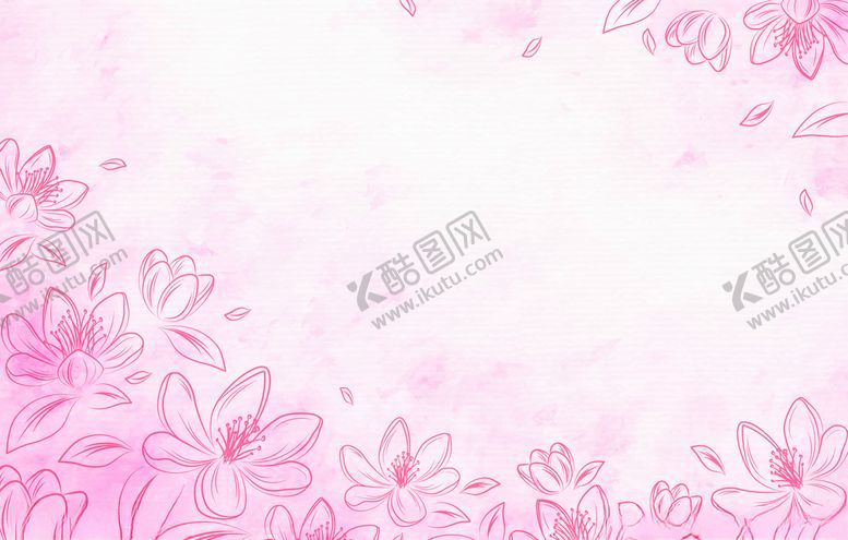 编号：14422009280621282340【酷图网】源文件下载-花朵背景植物