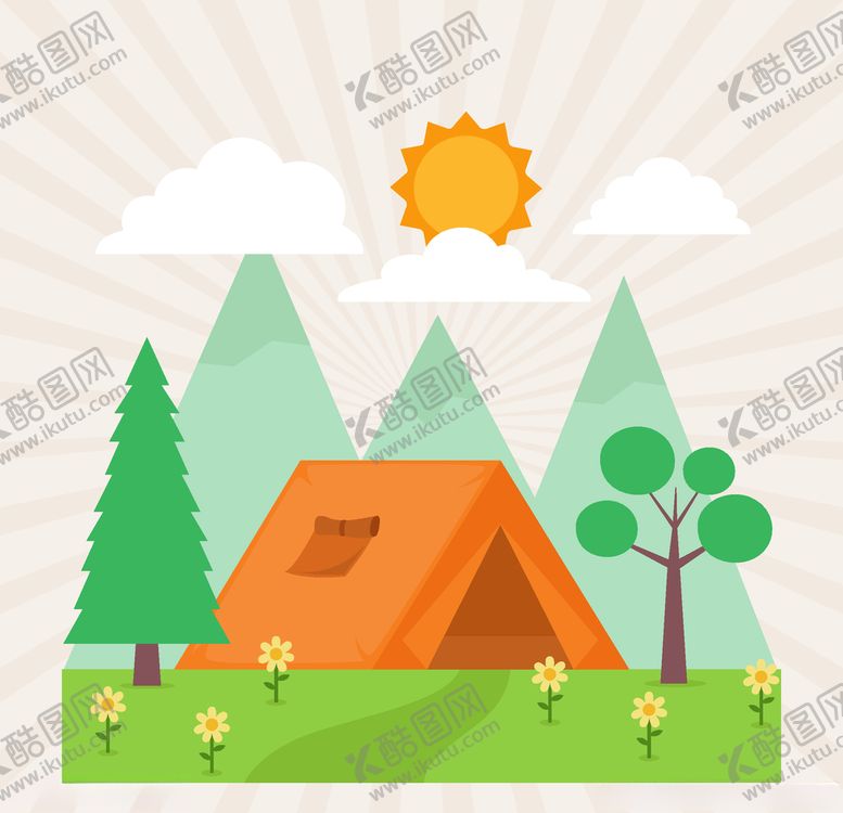 编号：54502909240753212200【酷图网】源文件下载-露营
