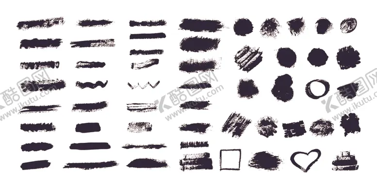编号：34045212200151196282【酷图网】源文件下载-水墨笔触