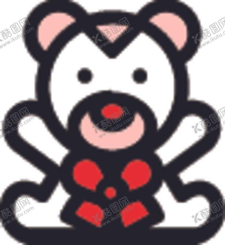 编号：13100805080327044630【酷图网】源文件下载-小熊玩偶