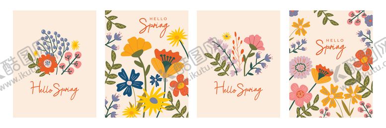 编号：68301204110014352953【酷图网】源文件下载-手绘花卉插画