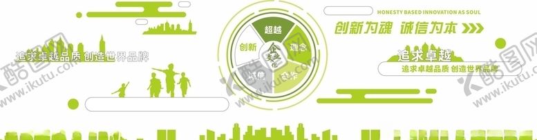 编号：93890004201125097942【酷图网】源文件下载-企业文化墙