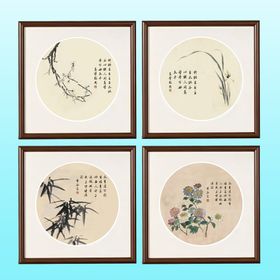 乐器四幅画