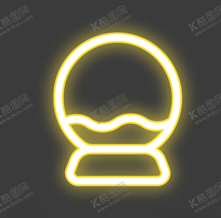编号：75263606151029316336【酷图网】源文件下载-霓虹灯水晶球