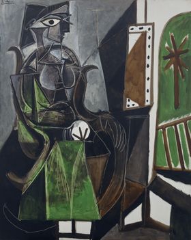 毕加索抽象绘画作品