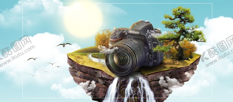 编号：72519410211933417025【酷图网】源文件下载-摄影机淘宝baner