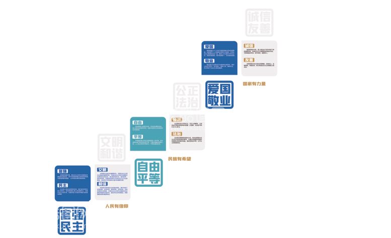 编号：42495612111102017026【酷图网】源文件下载-简约时尚科技楼梯间文化