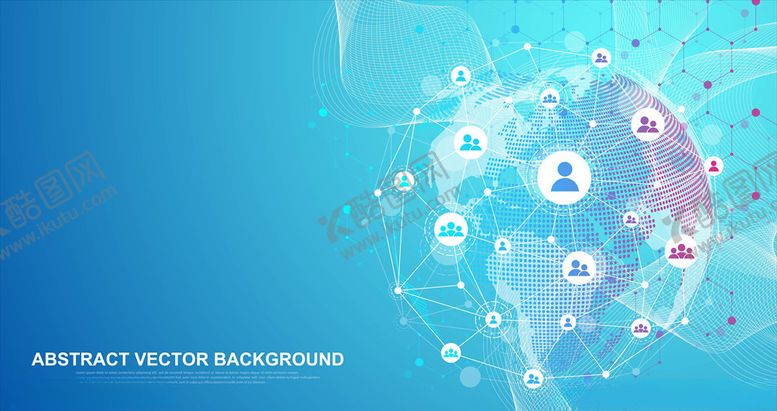 编号：96446010302359474540【酷图网】源文件下载-蓝色科技背景