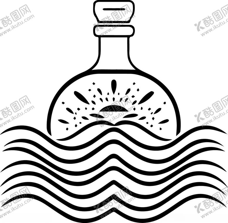 编号：73438302160128163077【酷图网】源文件下载-酒瓶矢量图
