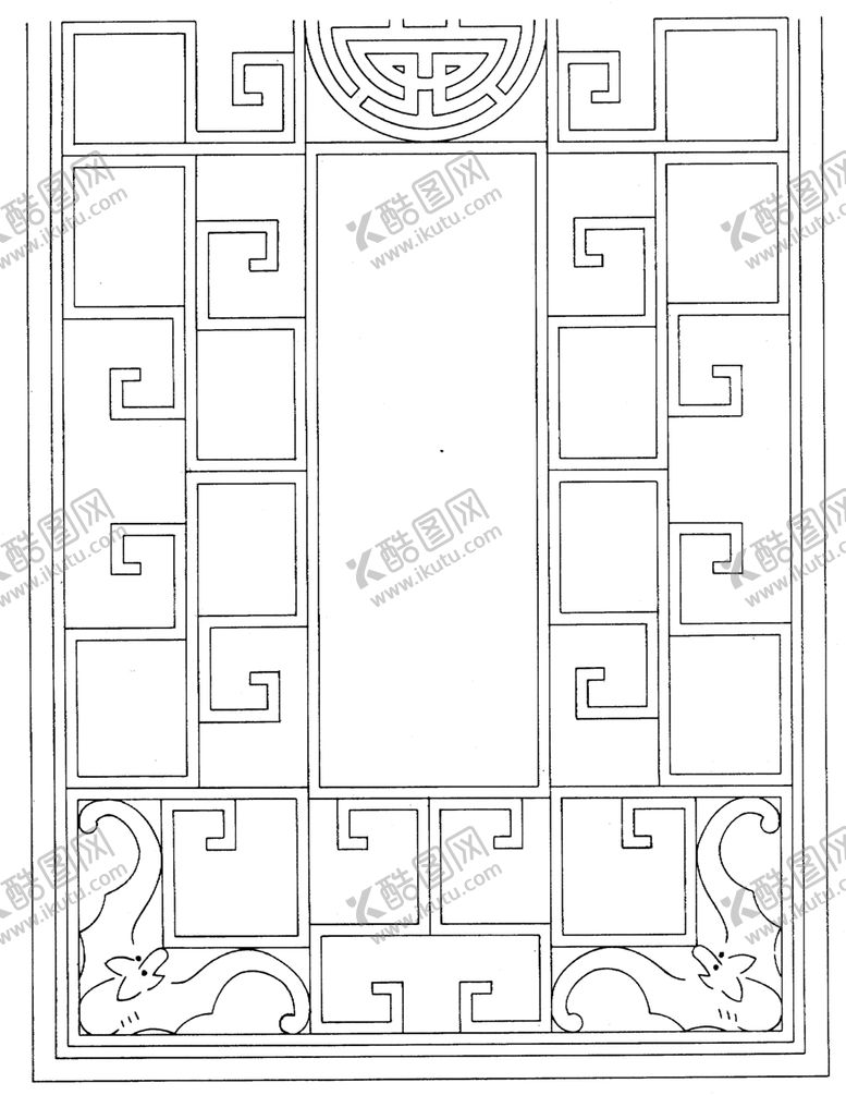 编号：85705505111225159035【酷图网】源文件下载-镂空花图案