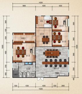 编号：49723509271204597128【酷图网】源文件下载-办公室平面图