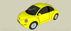 轿车展台3D模型