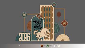 2026马年春节美陈