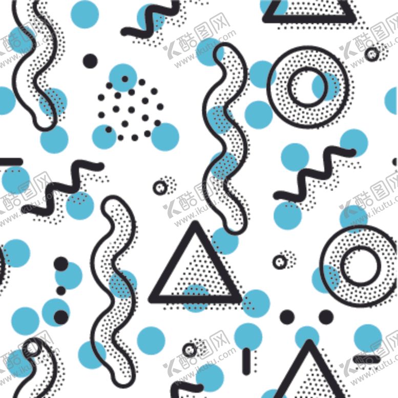 编号：11949009190716597023【酷图网】源文件下载-纯色几何拼接图案