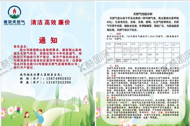 编号：70705105030238575505【酷图网】源文件下载-液化气宣传单