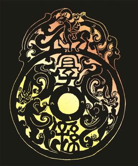 传统花纹底纹