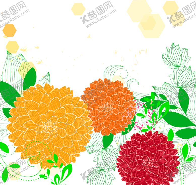 编号：38199206271630019809【酷图网】源文件下载-鲜花装饰