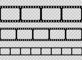 C4D模型电影放映器胶卷