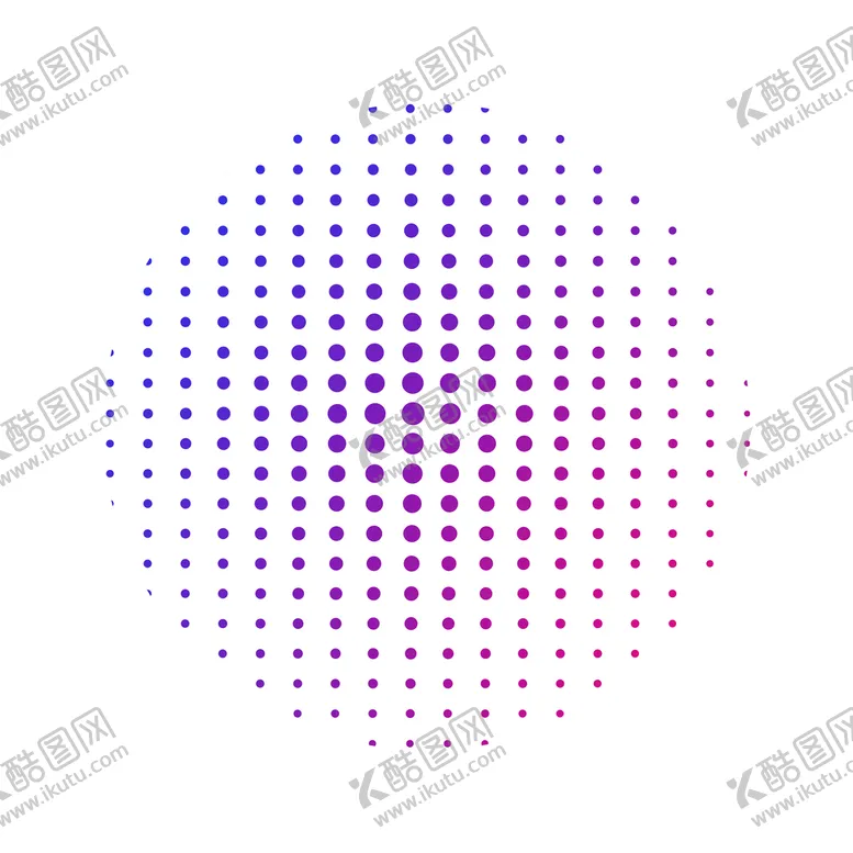 编号：61450810051239157436【酷图网】源文件下载-渐变圆点装饰背景透明元素