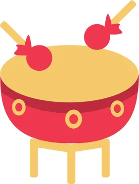 舞狮鼓