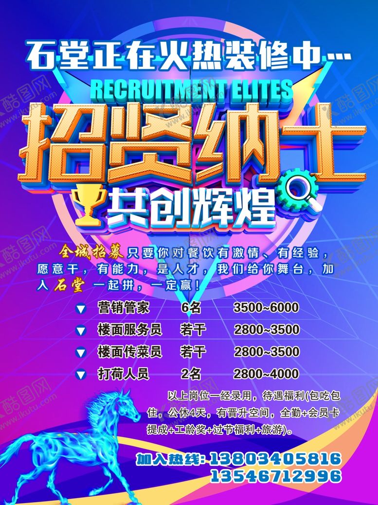 编号：42314310211038436188【酷图网】源文件下载-招聘海报设计