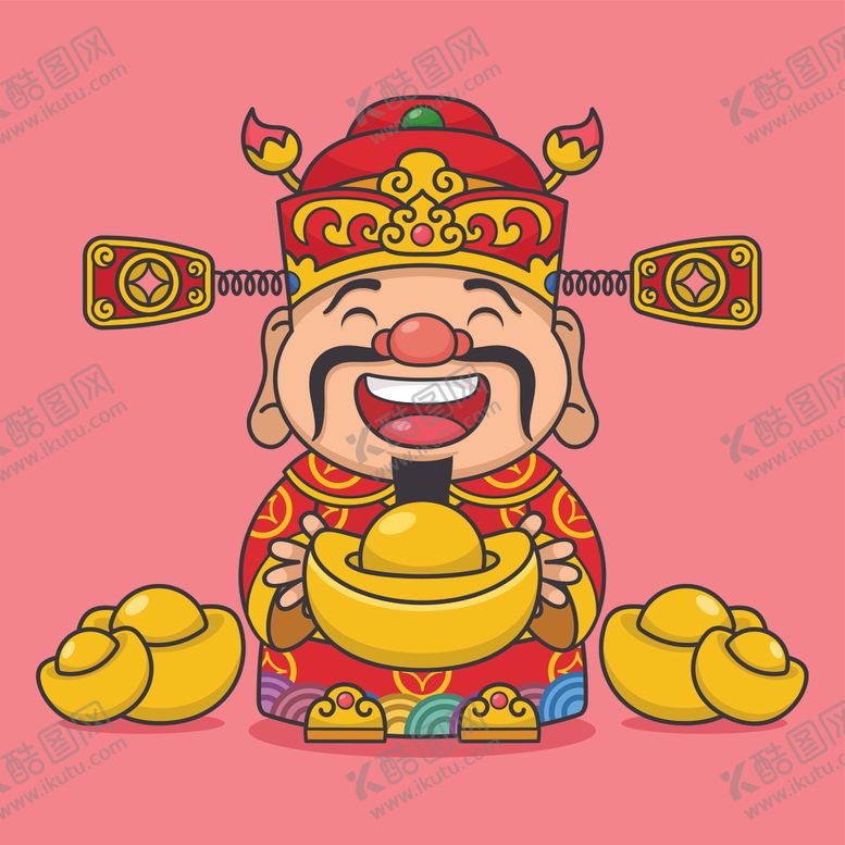 编号：34412802221348445907【酷图网】源文件下载-财神到